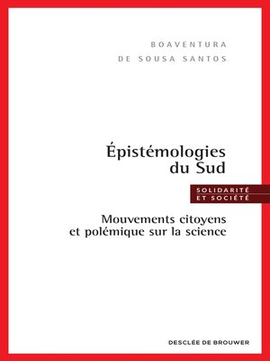 cover image of Epistémologies du Sud